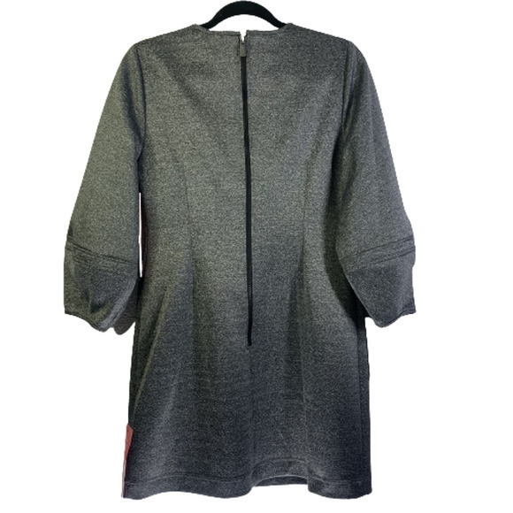 LDT Dark‎ Grey Mini Sheath Dress - NWT - Picture 7 of 10